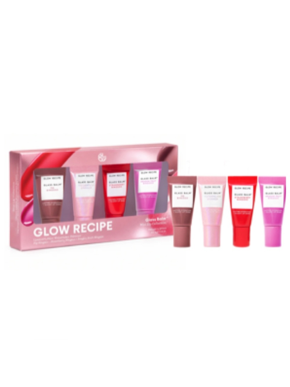 GLOW RECIPE LIMITED EDITION MINI GLASS BALM LIP TREATMENT COLLECTION